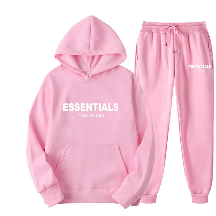 Essentials Fear of God Tuta Rosa Essentials Fear of God Tuta Rosa