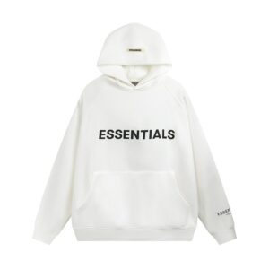 Felpa Essentials bianca