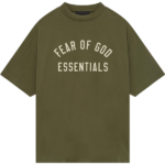 Maglietta Olive Essentials