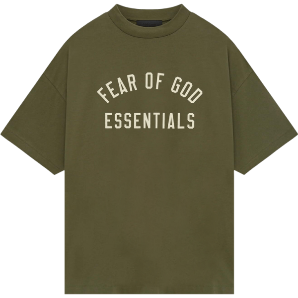 Maglietta Olive Essentials Maglietta Olive Essentials