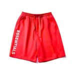 Pantaloncini Fear Of God Red Essentials
