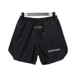 Pantaloncini estivi essenziali da uomo neri